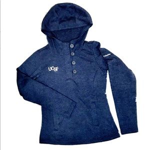 UCSF Fleece Pullover hoodie Form Fit